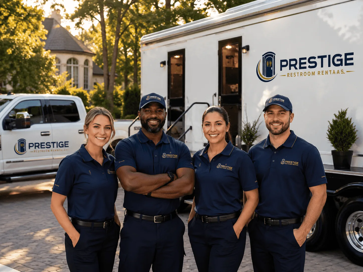 Trusted Luxury Portable Restrooms company in Roggen, CO